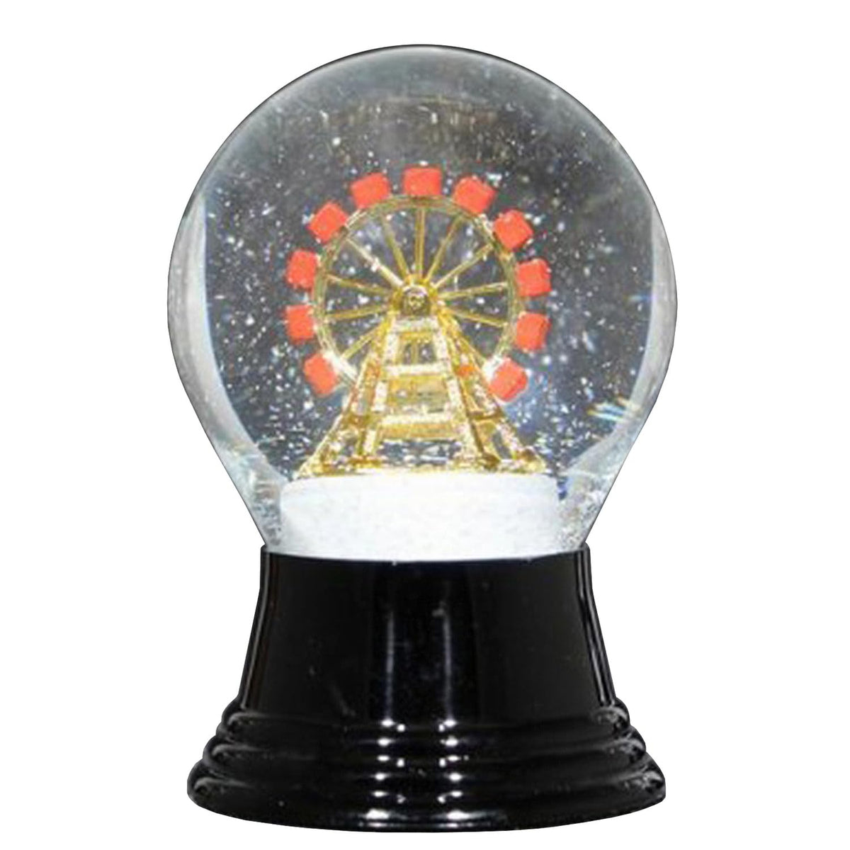 Alexander Taron Pr1402 Perzy Snowglobe-Medium Ferris Wheel 80 Mm, Black