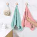 MAXOSHINE Microfiber Wash Basin Hanging Hand TowelSink Towel with Hanging LoopSuper Absorbent Napkins for Bathroom Kitchen Hom
