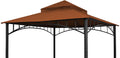 Scocanopy Replacement Cover For Target Madaga Gazebo Model L-Gz136Pst And Havana Gazebo, (Rust Red)