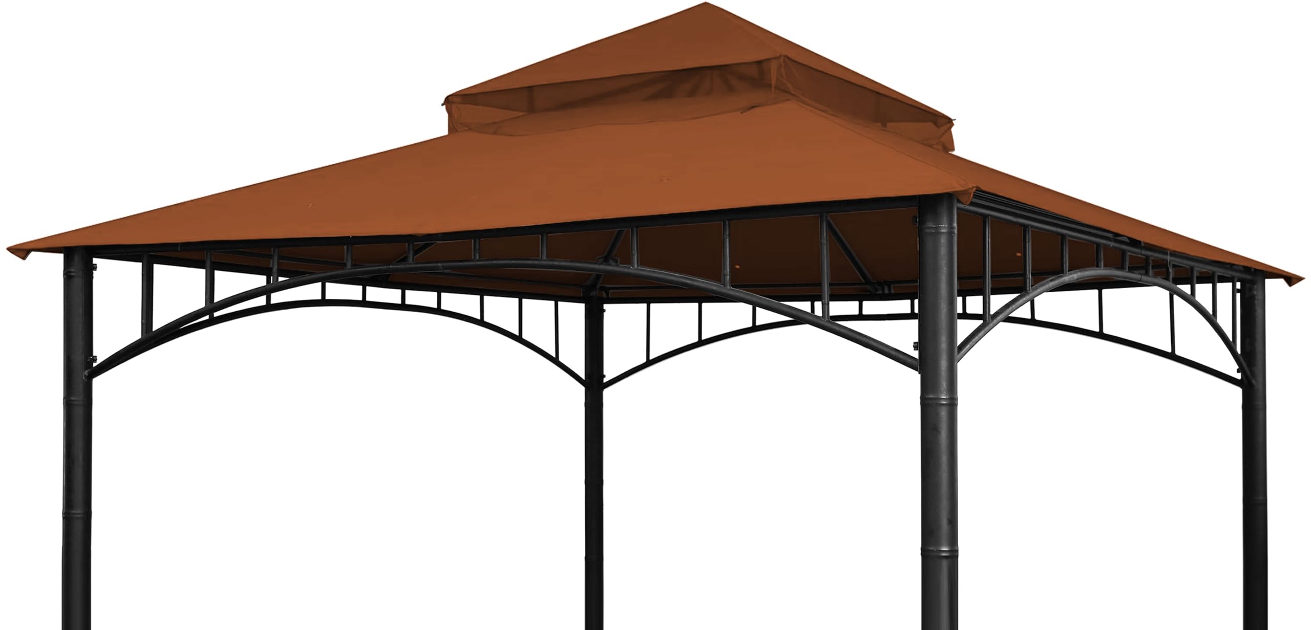 Scocanopy Replacement Cover For Target Madaga Gazebo Model L-Gz136Pst And Havana Gazebo, (Rust Red)