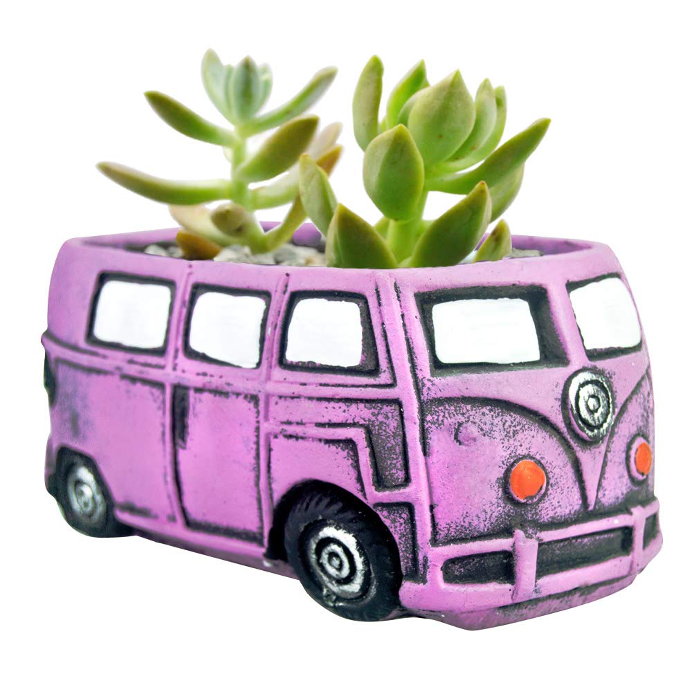 Ascrafter Cute Succulent Plants Pots, Small Planter Pots With Drainage Hole, Flower Pots For Home Indoor Outdoor Garden Decorati