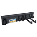 Hang It Simple 18Inch WallMounted Storage System with Adjustable Hooks  HeavyDuty Organizer for Tools, Brooms, Mops, and Mor