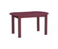 Linon Jayde Adirondack Coffee Table, Red, 21.06D x 38.39W x 3.94H in