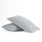 Simply Soft 2 Piece Ultra Soft Pillow Case Set, Standard, Light Gray