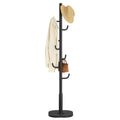 SONGMICS HOME Cactus-Shaped Coat Rack, Freestanding, Stand with 8 Sturdy Hooks, with Curved Ends, 69 Inches Tall, for Clothes, H