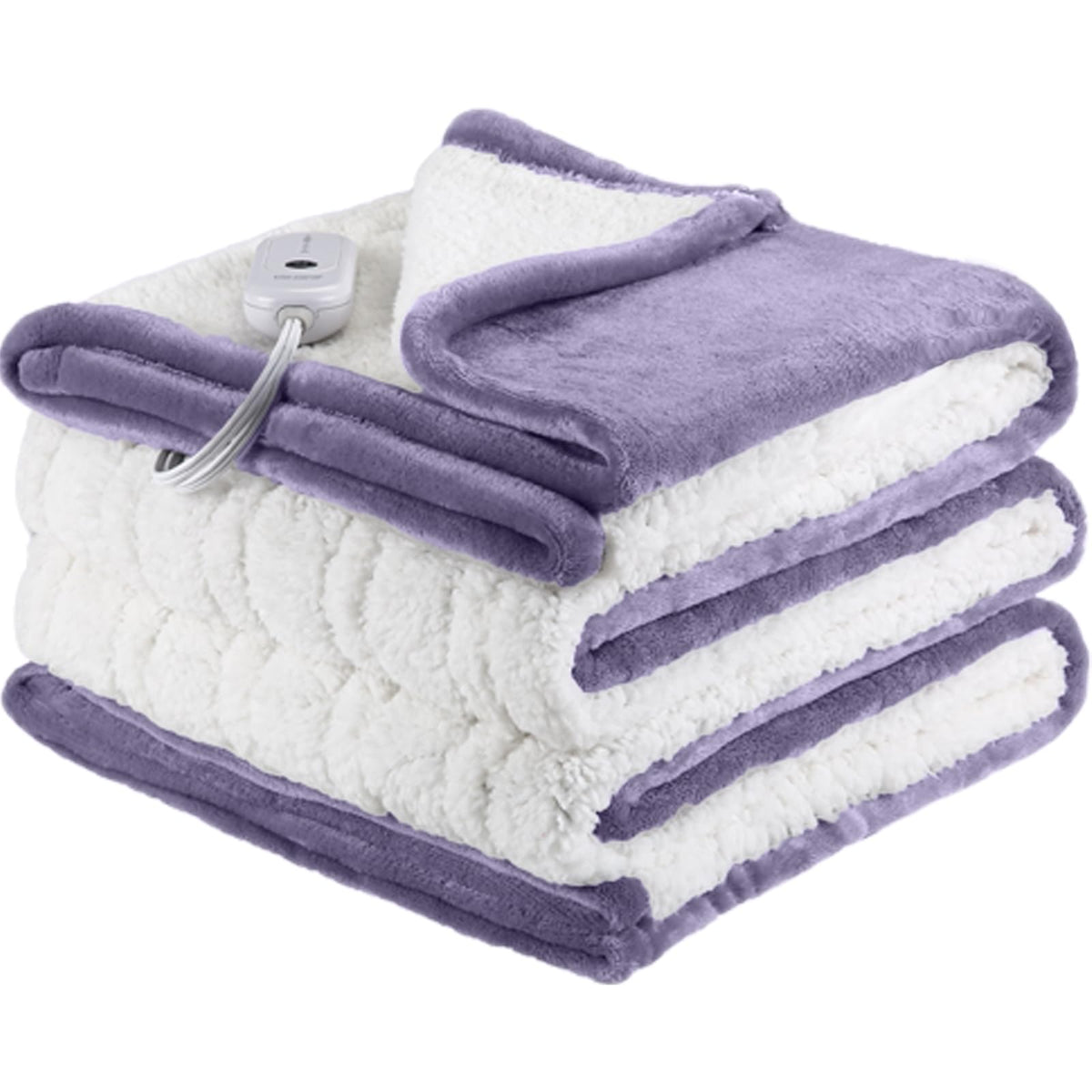 Estingo Heated Blanket Electric Blanket Twin Size, Heating Blanket With 5 Heating Levels & 10 Hours Auto Off, Heated Blanket Wit