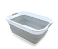 SAMMART 41L (10.8 gallon) Collapsible Plastic Laundry Basket-Foldable Pop Up Storage Container/Organizer-Portable Washing Tub-Sp