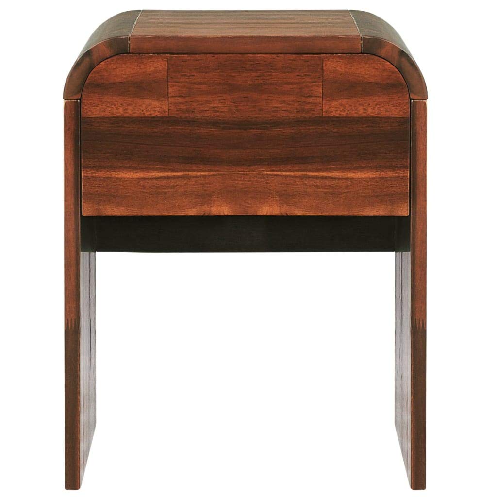 vidaXL Nightstand 16.3&quot;x16.5&quot;x20.4&quot; Solid Acacia Wood
