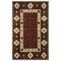 Alora Decor Ryder 12' X 15' Tribal Burgundy/Tan/Rust/Navy/Sage Hand-Tufted Rug