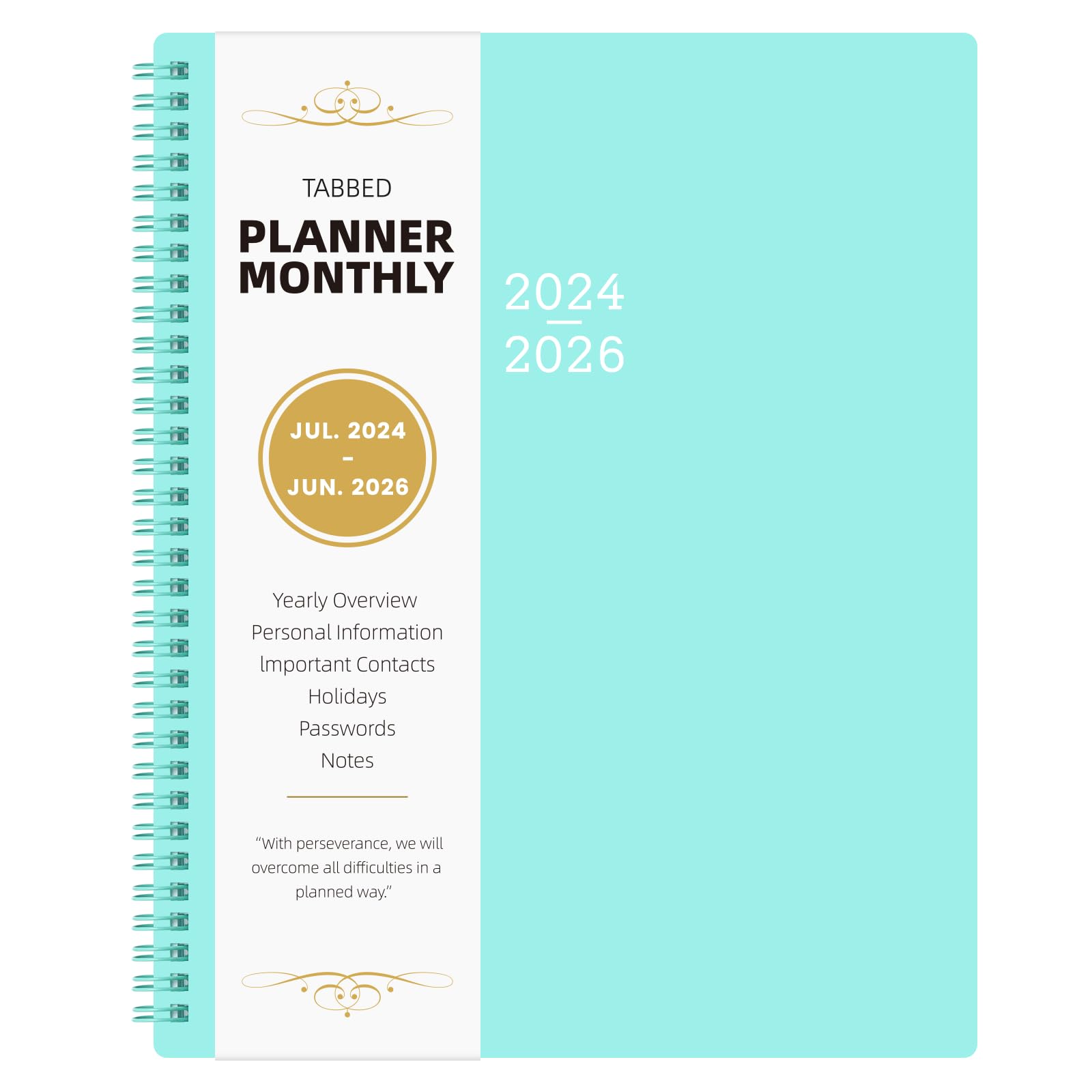 Monthly Planner 2024-2026 - Planner 2024-2026, 9' X 11', 24 Months Planner From July 2024 To June 2026, Monthly Calendar Plann