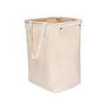Full Circle Loads of Fun Collapsible Hamper - Laundry Basket for Dirty Clothes & Towels- Tall Standing Organic Cotton Laundry Ba