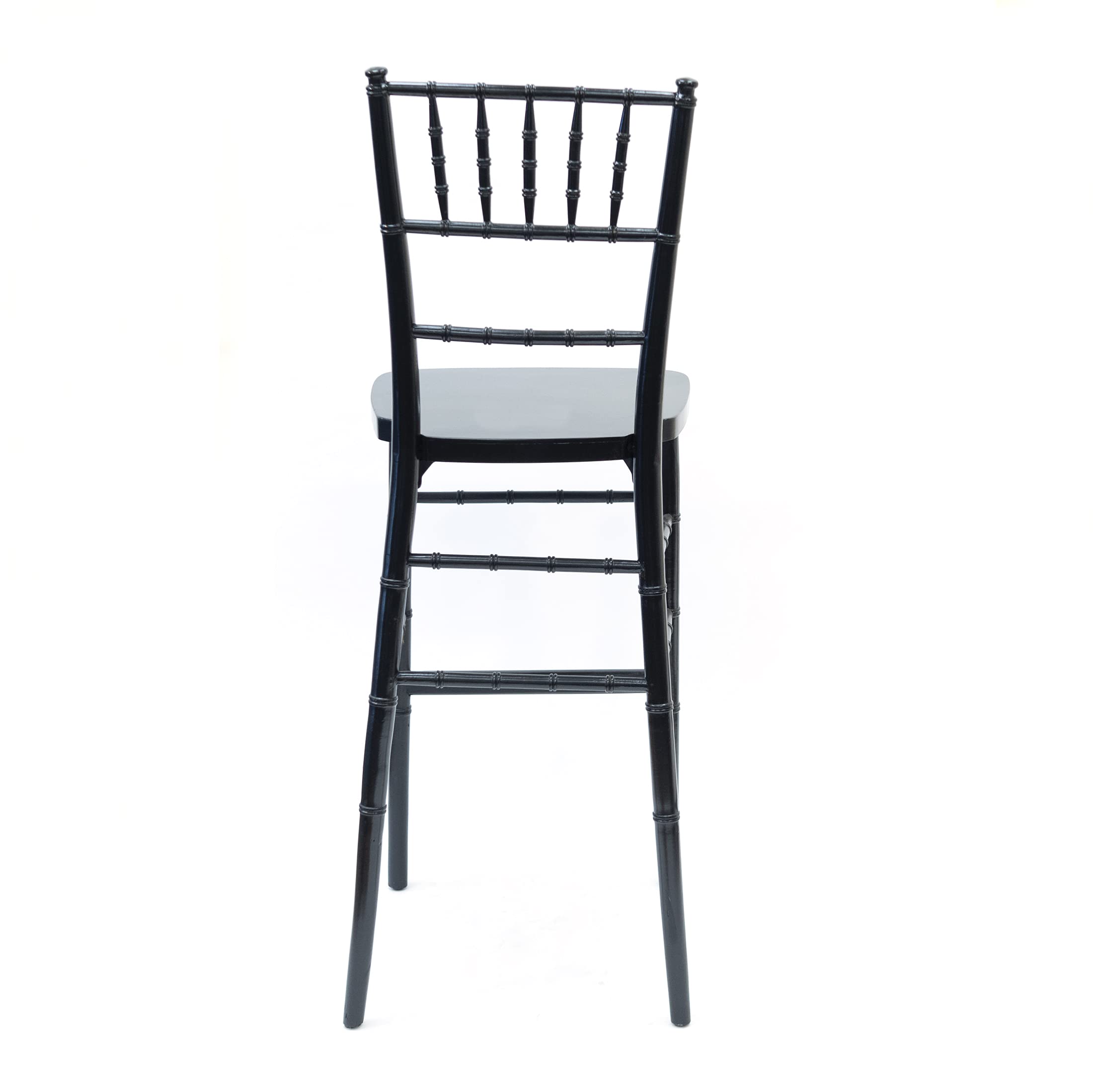 Commercial Seating Products European Black Wood Dining Bar Stool Chairs