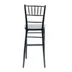 Commercial Seating Products European Black Wood Dining Bar Stool Chairs