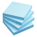 Sticky Notes 3X3 Self-Stick Notes Bright Colors Sticky Notes 4 Pads 100 Sheets/Pad (Light Blue)