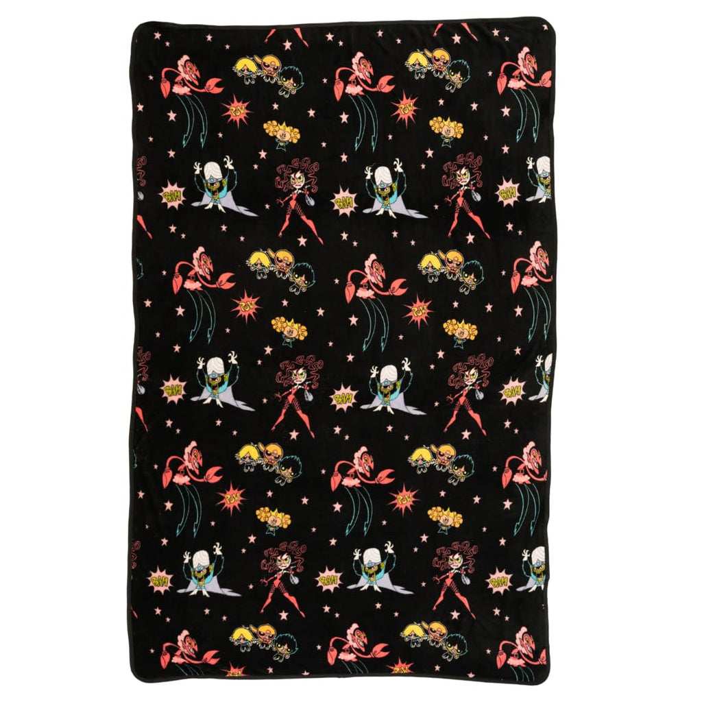Franco Collectibles The Powerpuff Girls Bedding Super Soft Plush Blanket, 62 in x 90 in, (Officially Licensed Product)