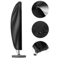 Okpow Patio Umbrella Cover Fits 11Ft To 13Ft Outdoor Umbrellas - Waterproof Cantilever Offset Umbrella Cover With Sturdy Zipper