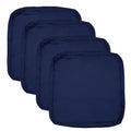 Sqodok Patio Cushion Covers 25X25 Waterproof Outdoor Cushion Covers For Patio Furniture, 4Pack Patio Seat Cushion Slicovers Repl