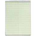 Tops 811048 Steno Pad 6-Inch X 9-Inch Gregg Ruled Green Tint 60 Sheets/Pad (Top 8001)