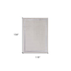 HomeRoots 10' X 13' Ivory Area Rug
