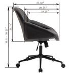American Furniture Classics AW803 Office Chair, Black