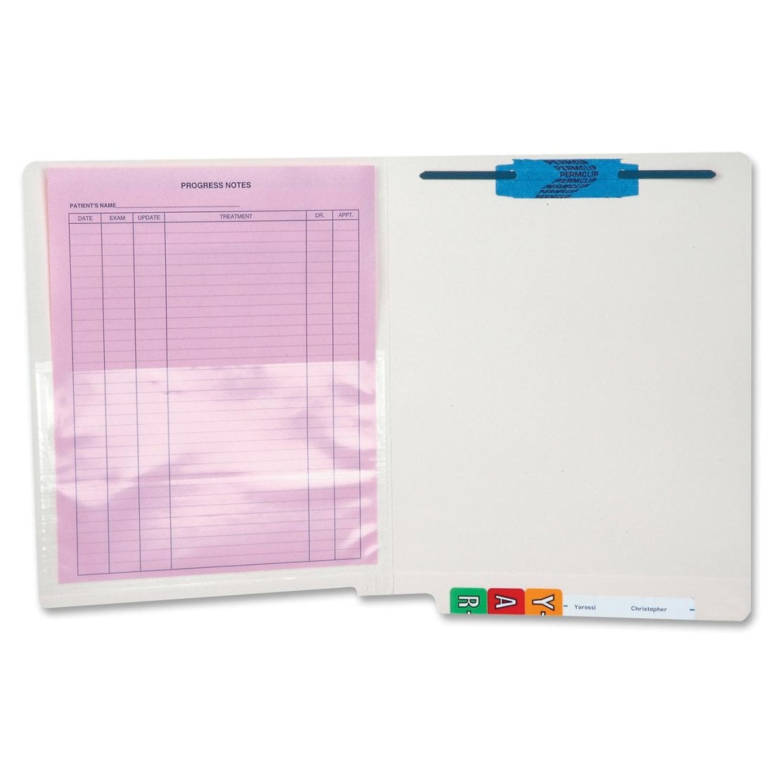 Tab54498 - Tabbies Self-Adhesive Poly Pockets