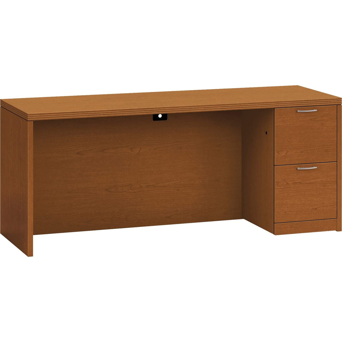 Hon Pedestal Credenza, 72 By 24 By 29-1/2, Bourbon Cherry