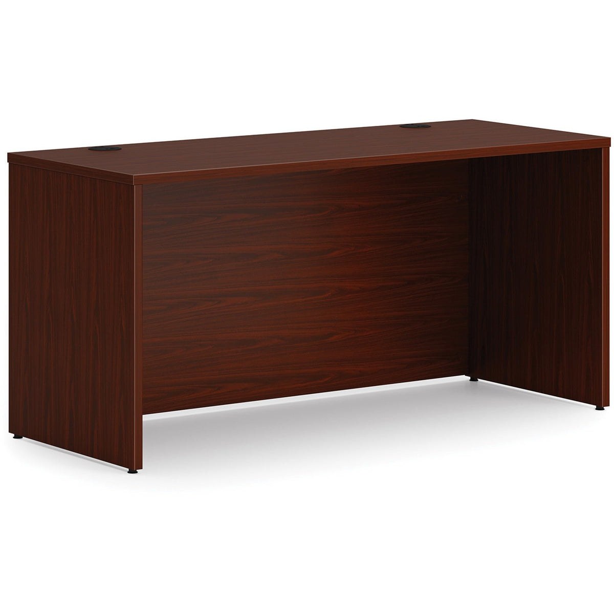 HON HONLCS6024LT1 60 in. Shell Credenza Mahogany, Brown