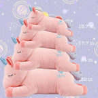 Arelux 24In Cute Pink Giant Stuffed Unicorn Plush:Soft Animal Hugging Pillow Unicorn Stuffed Animal, Big Body Plushie,Large Unic