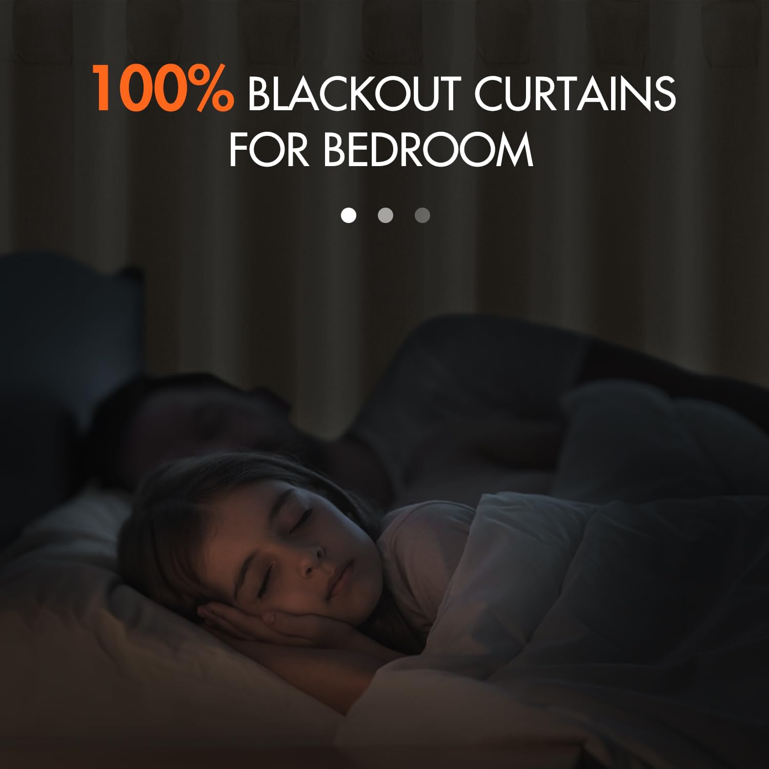 Miulee 100% Blackout Linen Curtains 108 Inches Long 2 Panels Back Tab Bedroom Drapes Living Room Black Out Window Treatments Thermal Insulated Room Darkening Rod Pocket, Natural Cream Beige
