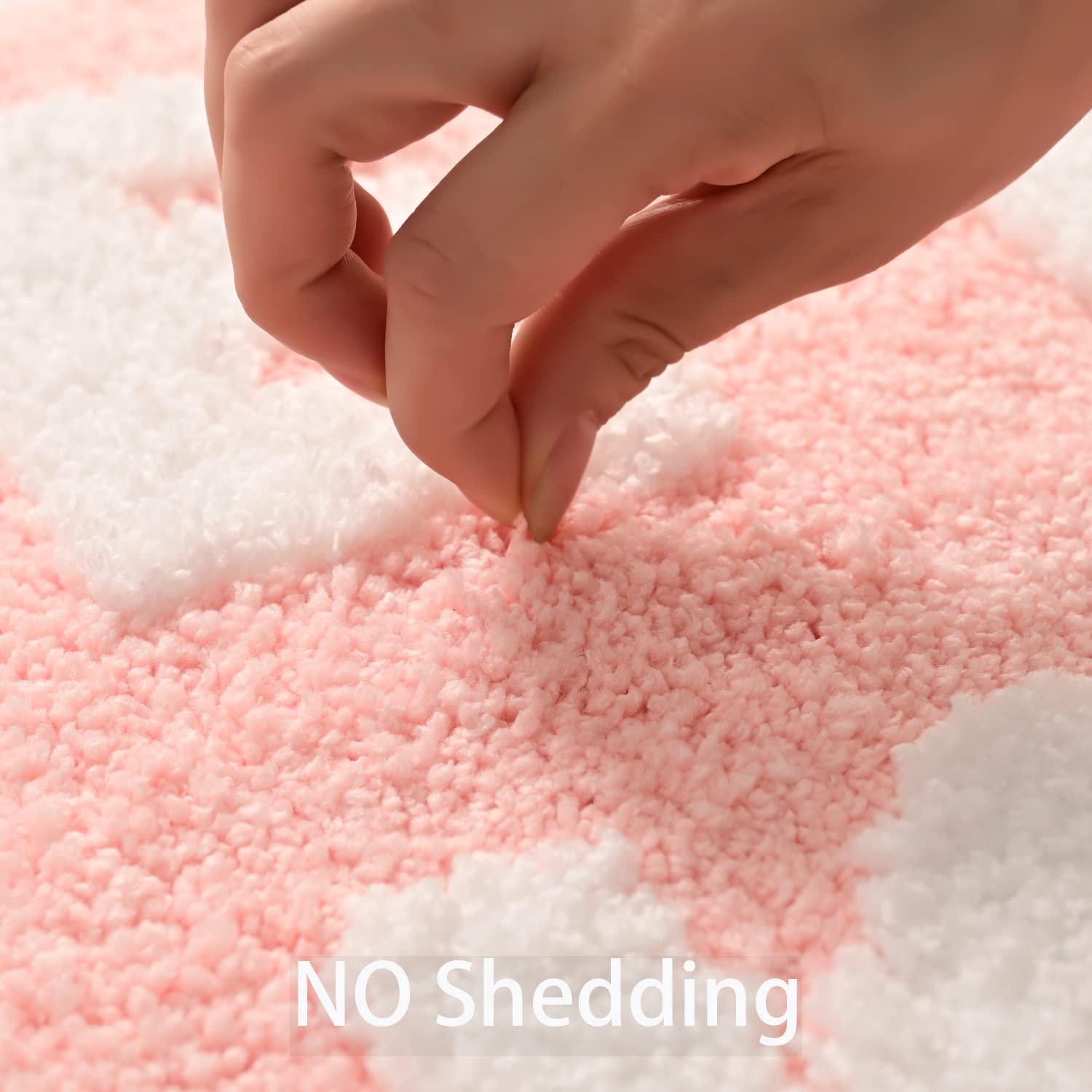 Qjhomo Get Naked Bath Mat Cute Pink And White Bathroom Rugs Funny Non Slip Bathtub Decor Mats Super Absorbent Floor Carpet Machi