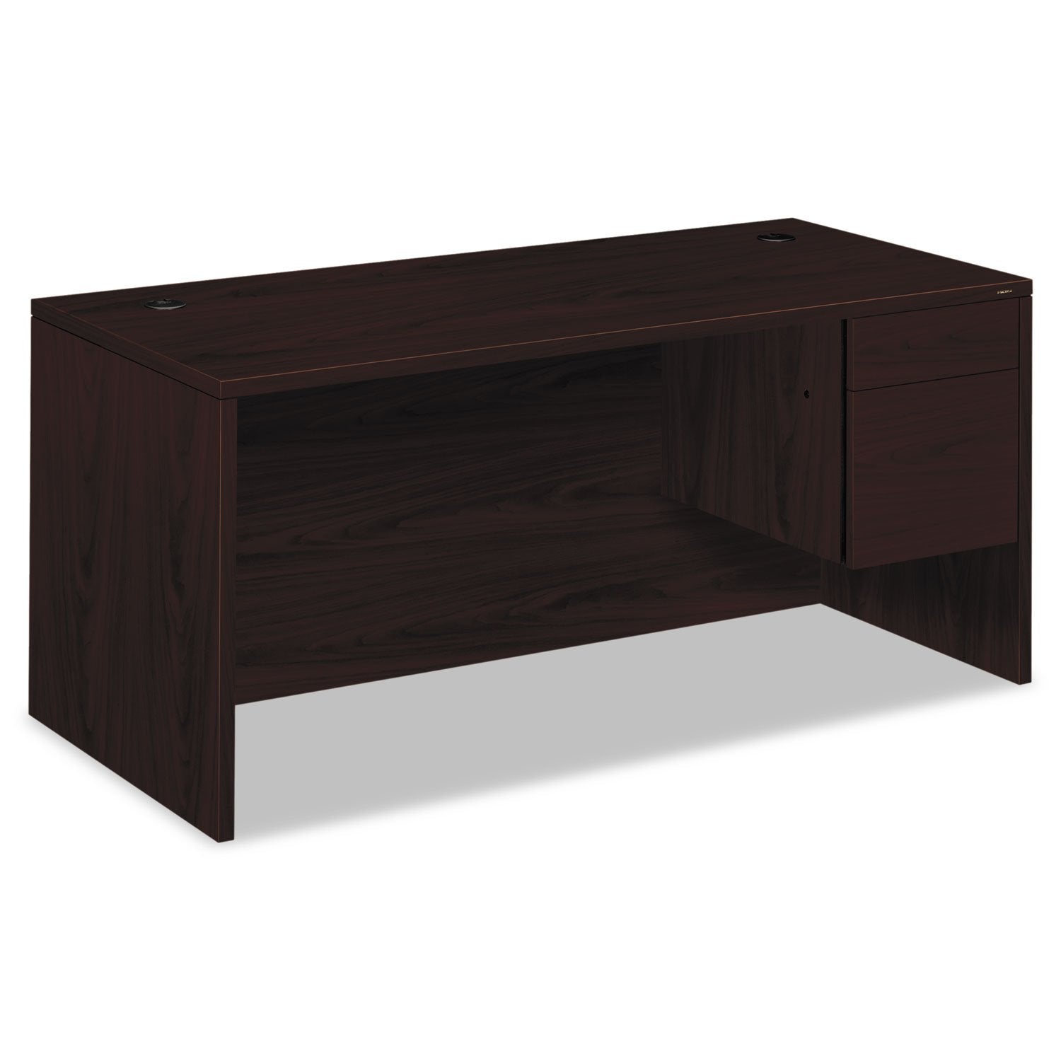 Hon 10500 Series Right Single Pedestal Desk - Thumbnail 2