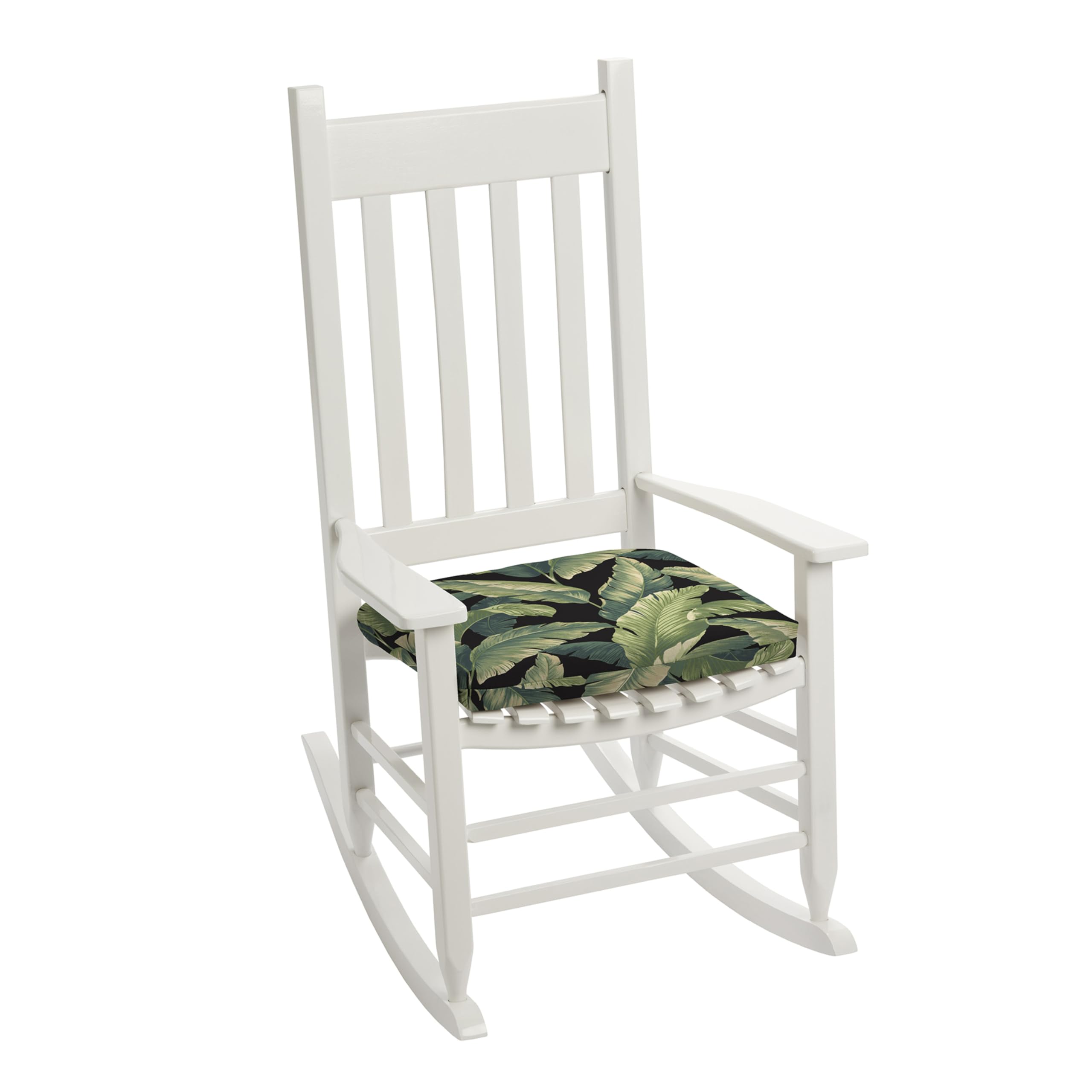 Arden Selections Outdoor Rocking Chair Cushion, 19 X 18, Rain-Proof, Fade Resistant, Cushions For Rocking And Outdoor Chairs 19