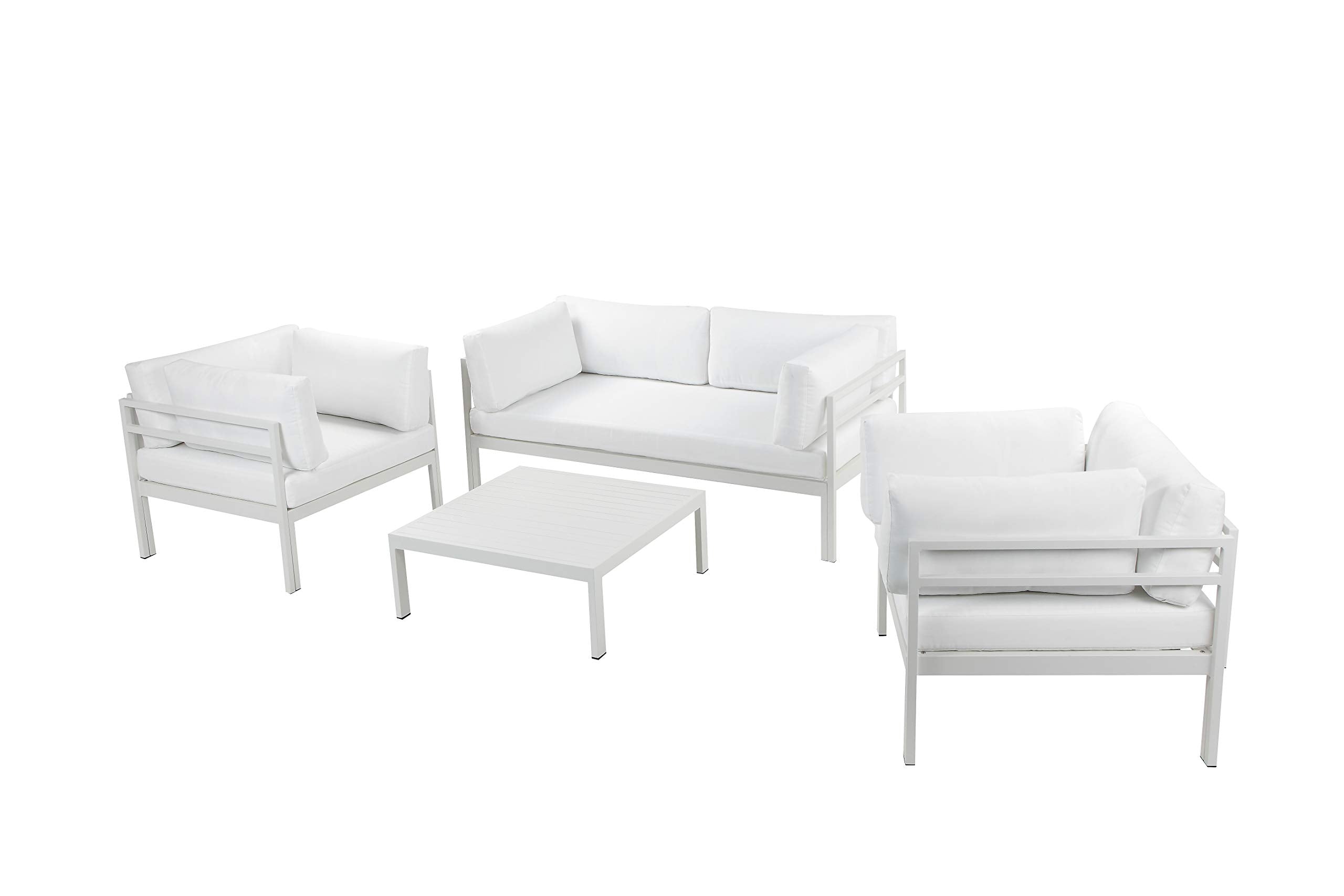 Pangea Home Cloud 4 Piece Set, White