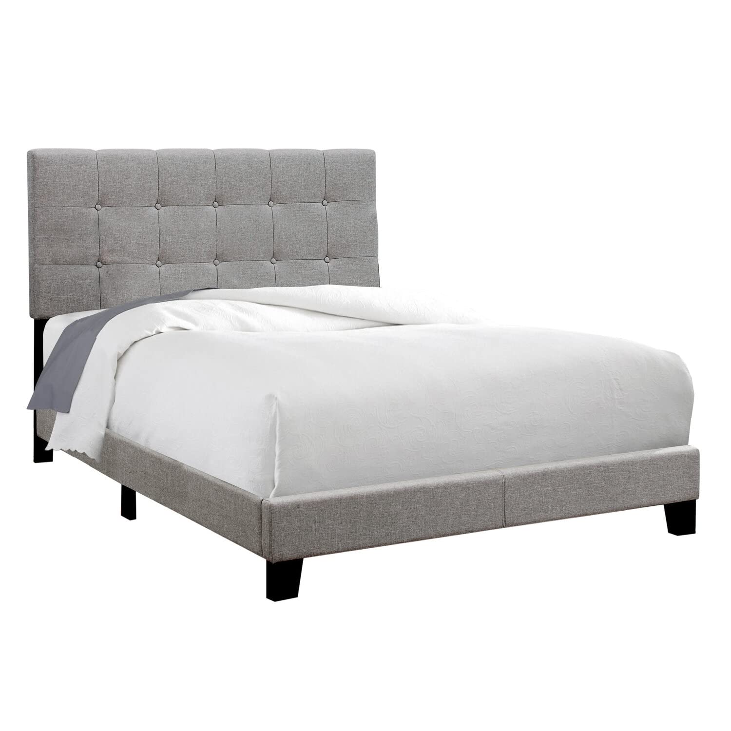 Monarch Specialties Bed Frames, Full, Grey