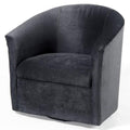 Comfort Pointe Elizabeth Swivel Chair - Charcoal