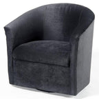 Comfort Pointe Elizabeth Swivel Chair - Charcoal