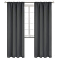 BGment Blackout Curtains for Bedroom 84 Inches Long 2 Panels Set - Rod Pocket Thermal Insulated Room Darkening Curtain Drapes fo