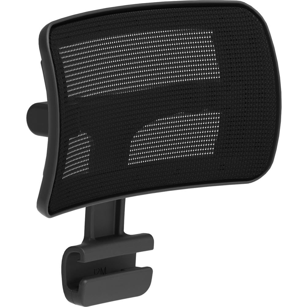 HON Headrest for Ignition 2.0 Chairs, 4-Way Stretch Mesh, Black