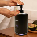 Oil Warmer for Massage, Body Lotion Heater with Two Oil Bottle Dispenser