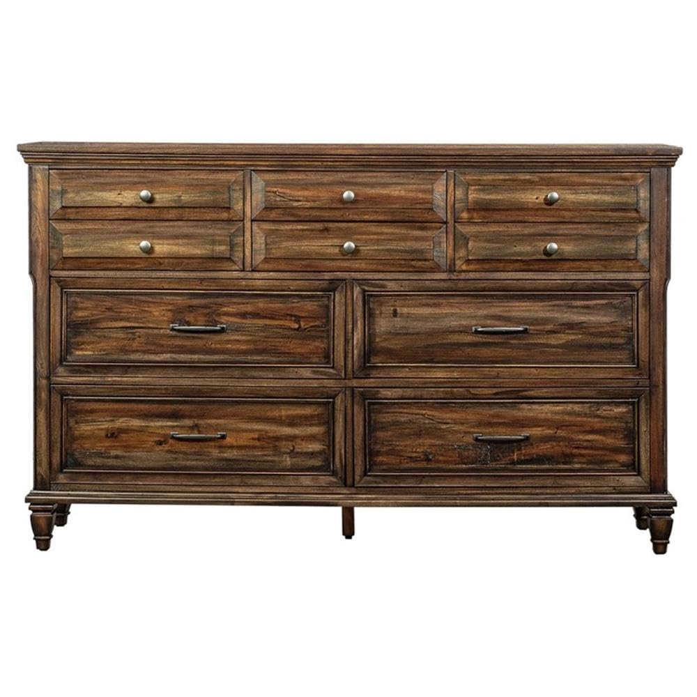 Coaster Home Furnishings Avenue 8-Drawer Dresser Weathered Burnished Brown