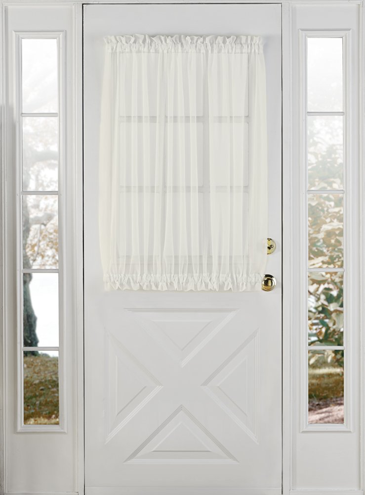 Stylemaster Elegance Sheer Voile Door Panel, 60 x 40, Beige