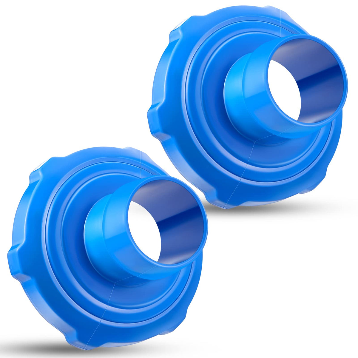 Tondiamo 2 Pieces Hose Adapter Skimmer For Above Ground Swimming Pool Vacuum Hose Adapter Surface Skimmer Small Strainer Pool Ho