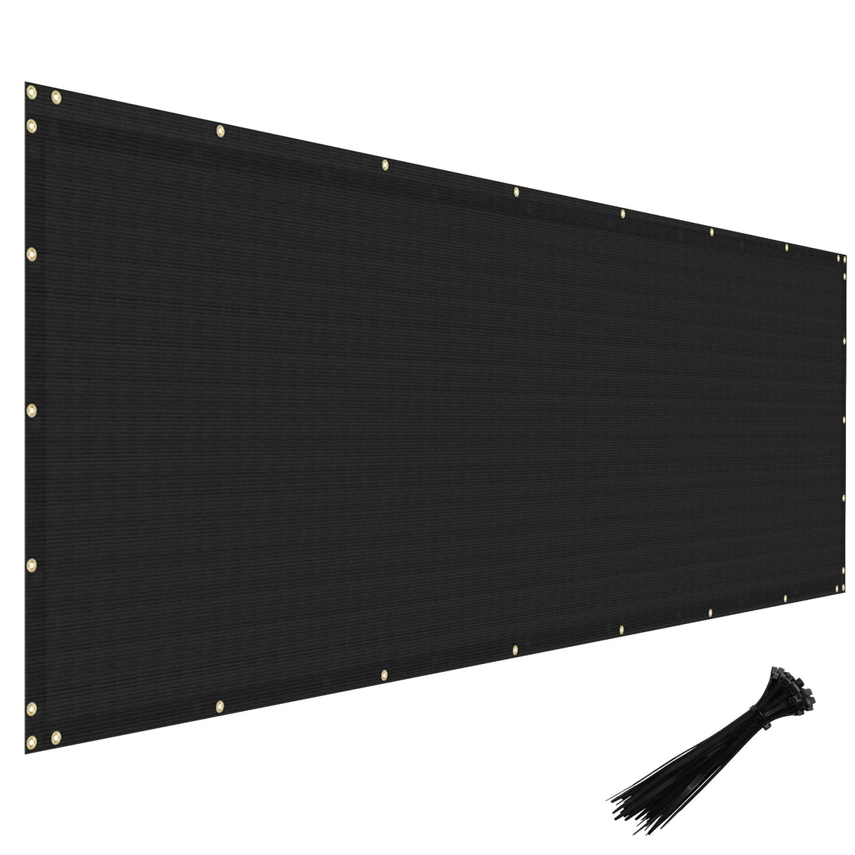 Windscreen4Less Privacy Fence Screen 8' X 30' Heavy Duty Windscreen Fencing Mesh Fabric Shade Net Cover For Outdoor Wall Garden