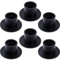 Aglary 6PCS Black Taper Candle Holders, Matte Iron Candlestick Holders Centerpieces for Home Decoration, Wedding Anniversary, Pa