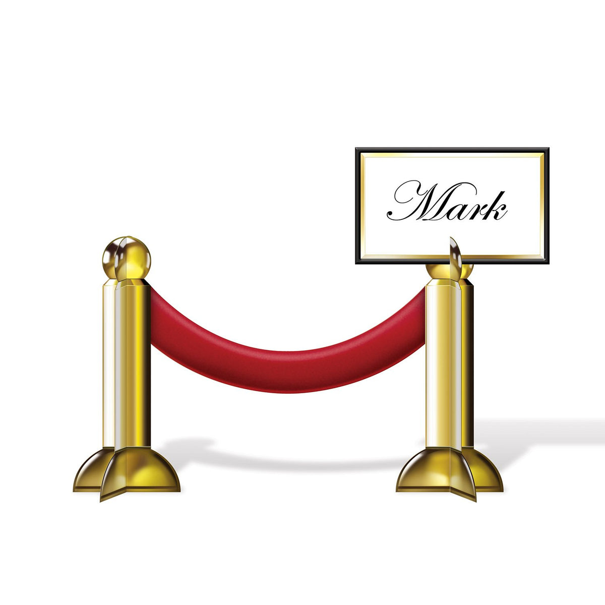 Beistle Stanchion Place Cards