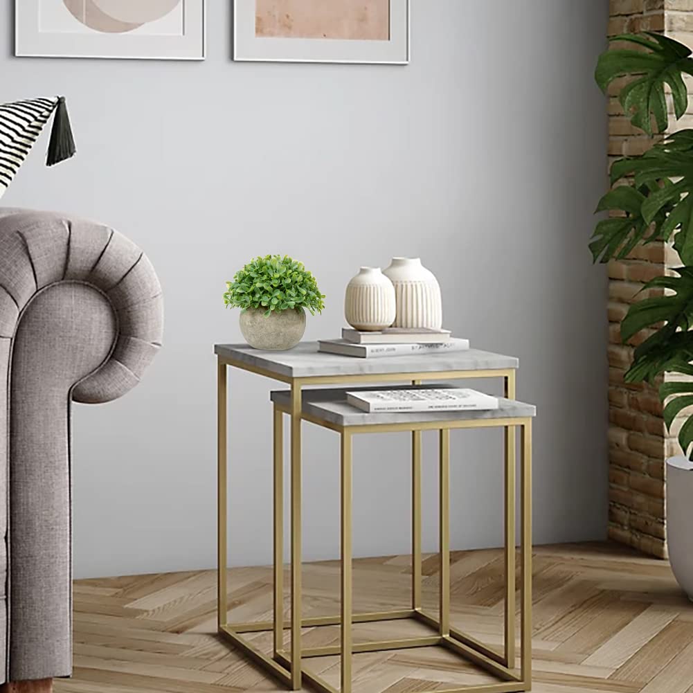 Briful Small Fake Plants Faux Potted Plant Mini Artificial Plants For For Home Table Office Room Desk Bathroom Shelf Kitchen Far