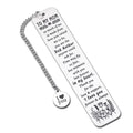 Valentines Day Gifts For Mother, Mothers Day Gifts From Daughter Son Bookmark For Women I Love You Mom Gift Mothers Birthday Val