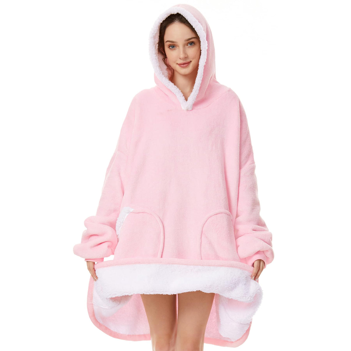 Zando Wearable Blanlet Hoodie Oversized Blankets Winter Blacnket Original Blanket Comfy Sweatshirt For Women Cozy Sherpa Blanket