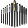 Ypenslzx Comfortable Non-Slip Grip Gel Pens, 12-Pack - Moisture-Resistant, Smooth Ink, Ideal For Stationery, Note-Taking, Journa