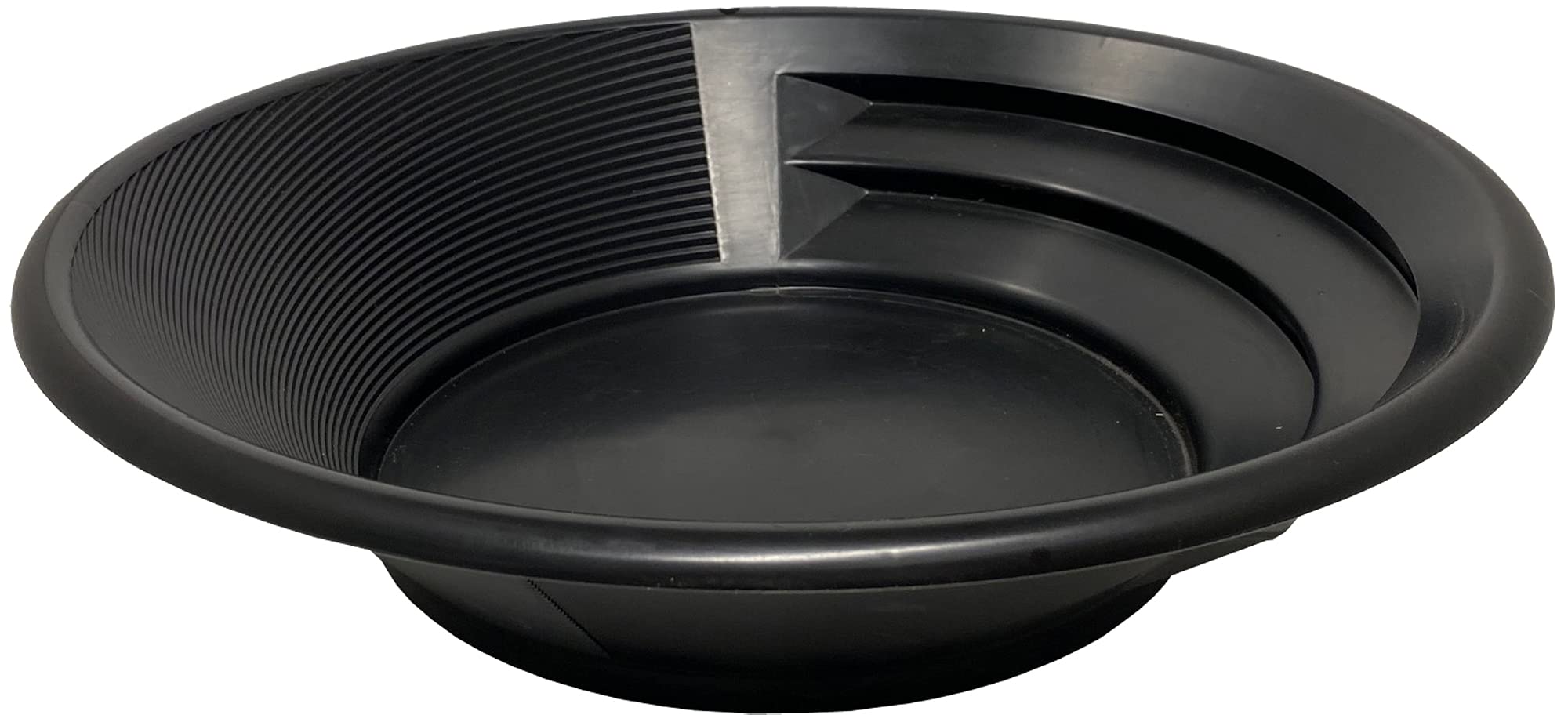 Sluice Fox Gold Pan With Vanishing Riffle Set; Batea Para Oro Spiral Gold Finishing Pan; Gold Rush Prospecting Supplies For Your